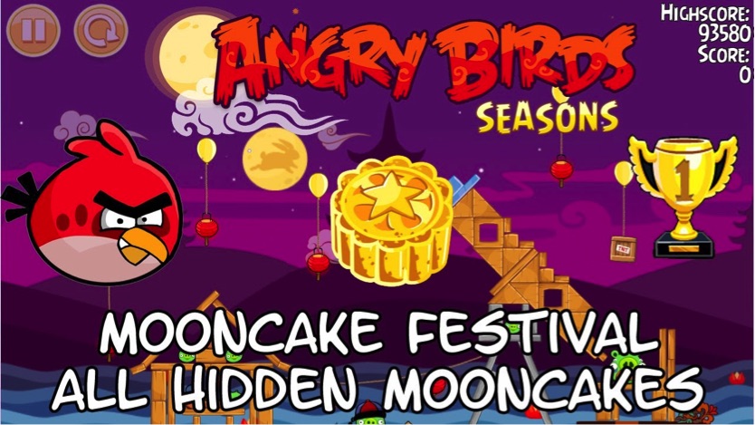 Seasonal Advertising Angry Birds Seasons: The Mid-Autumn festival version